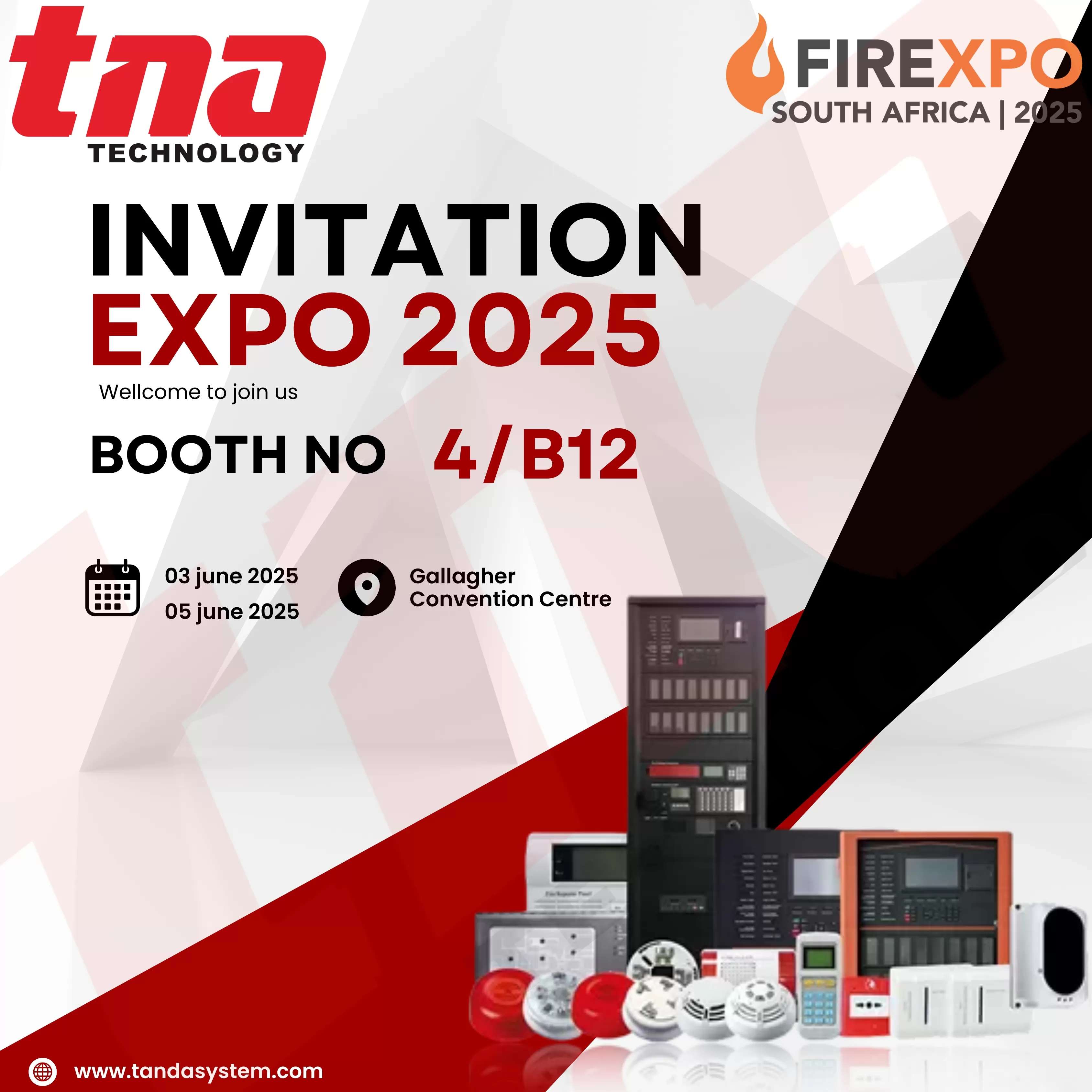 Exciting News! TANDA is Coming to The Fire Safety Event 2025 in South Africa!