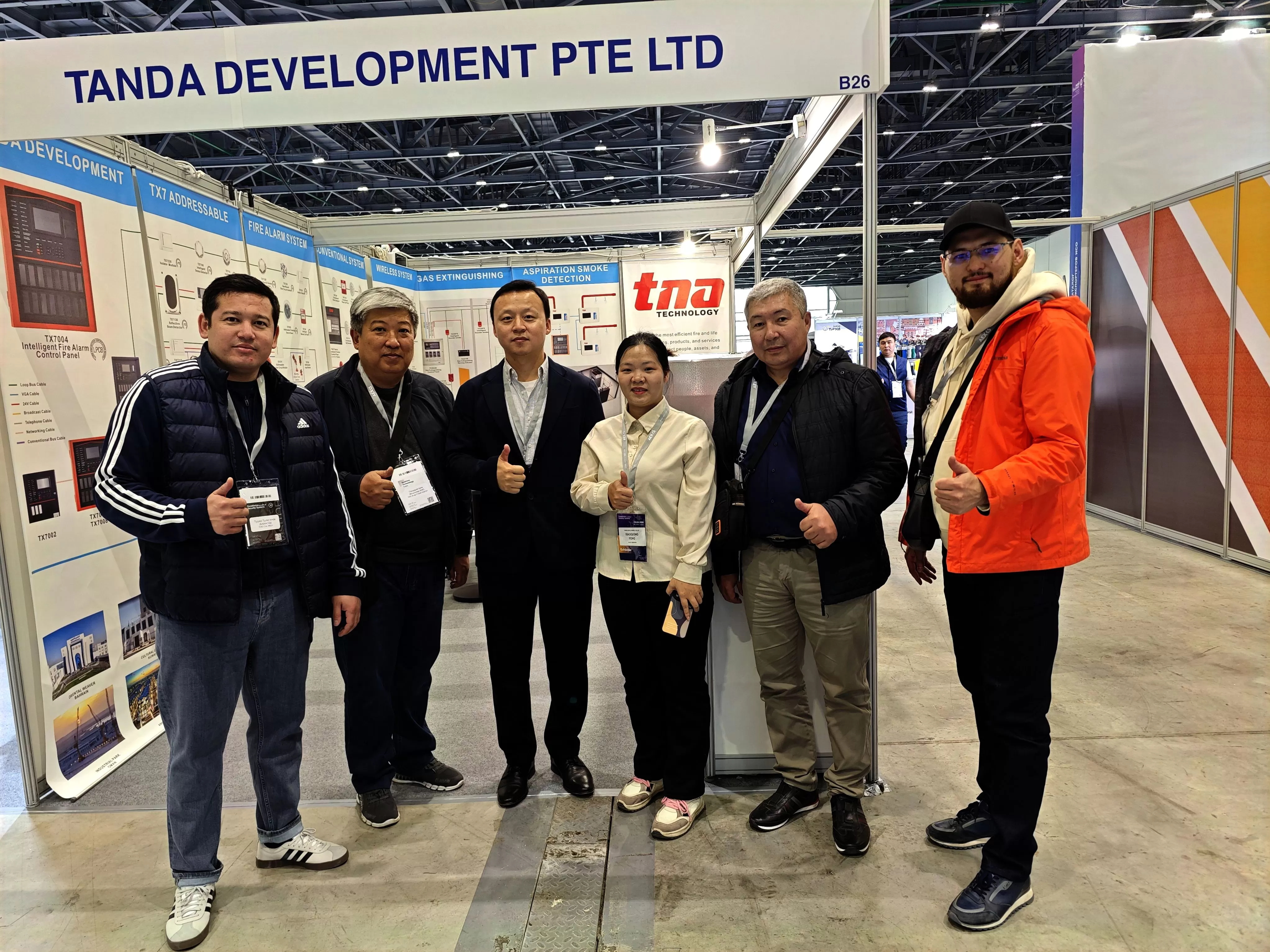 Kazakhstan Fire & Security Exhibition 2024 TANDA's Next-Gen Fire Alarm Systems