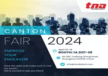 Canton Fair-TANDA freut sich darauf, Sie zu treffen